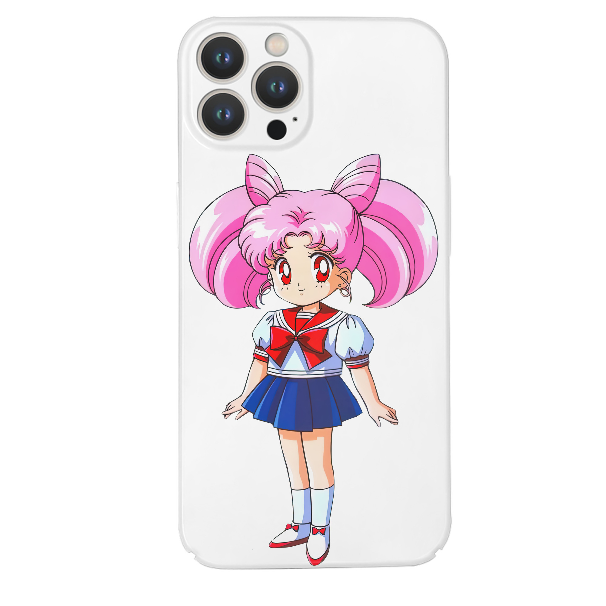（画像用） 美少女戦士セーラームーン ちびうさ Sailor Moon Chibiusa Tsukino Usagi Small Lady Serenity 【iPhone 14シリーズ対応】ハードケース